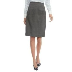 Cache Women's Gray Pencil Skirt